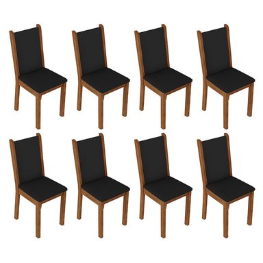JUEGO DE COMEDOR VEKKA HOME CLARICE GRECO 8 SILLAS - 3