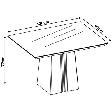 JUEGO DE COMEDOR VEKKA HOME ITALIA LIA 4 SILLAS - 2