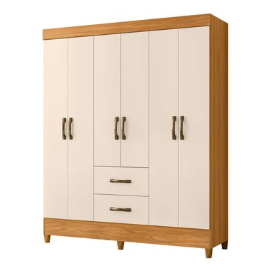 CLOSET VEKKA HOME MOBI 6 PUERTAS 2 CAJONES BEIGE - 2