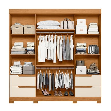 CLOSET VEKKA HOME VIVACCE 4 PUERTAS 4 CAJONES BEIGE - 3