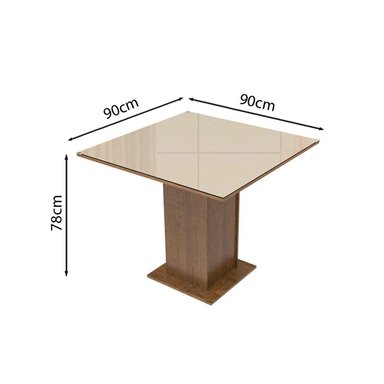 JUEGO COMEDOR VEKKA HOME LINDA FIORE 4 SILLAS - 10