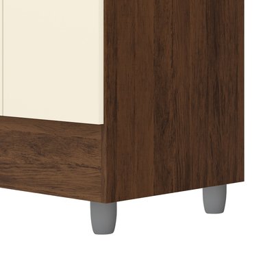 CLOSET 6 PUERTAS 2 CAJONES VEKKA HOME IDEAL CREMA - 6
