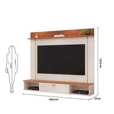 PANEL TV IZA 70' BEIGE - 5