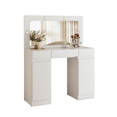 TOCADOR STUDIO 2P 2C BLANCO - 2