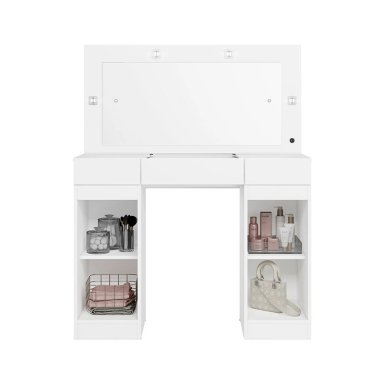 TOCADOR STUDIO 2P 2C BLANCO - 4