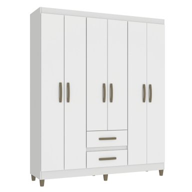 CLOSET COIMBRA BLANCO 6P 2C VEKKAHOME - 1