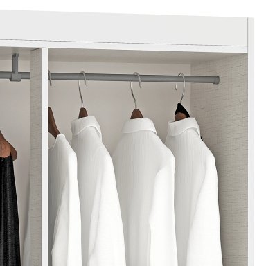 CLOSET COIMBRA BLANCO 6P 2C VEKKAHOME - 4