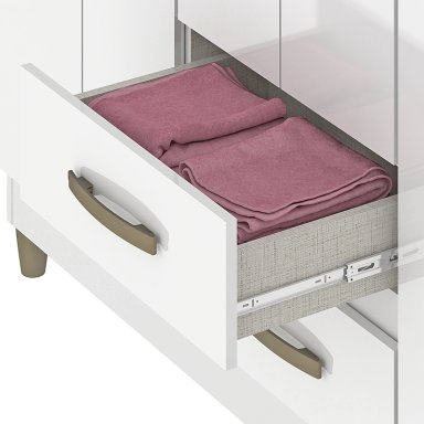 CLOSET COIMBRA BLANCO 6P 2C VEKKAHOME - 5