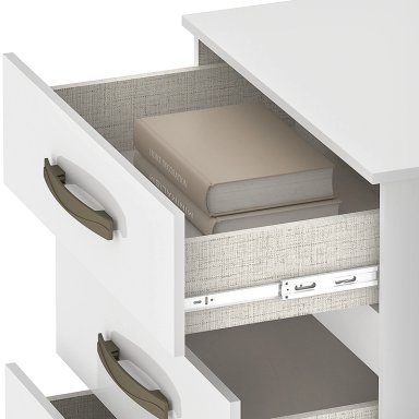 COMODA MALTA BLANCA 5C VEKKAHOME - 4