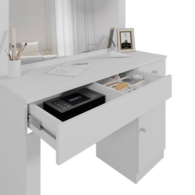 TOCADOR NADINE BLANCO 1C 1P LUZ LED - 4
