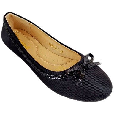 ZAPATOS DE MUJER BALLERINAS 20 NEGRO - 2
