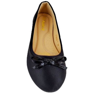 ZAPATOS DE MUJER BALLERINAS 20 NEGRO - 3
