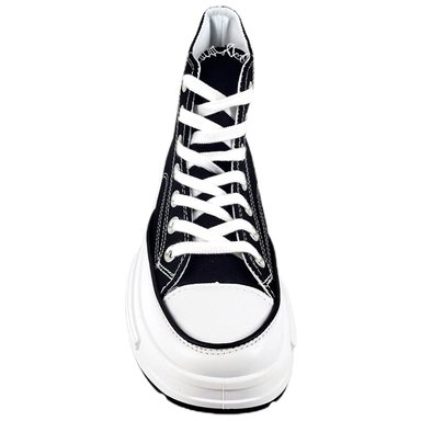 ZAPATILLA URBANA CAÑA ALTA DE MUJER CON PLATAFORMA J25 NEGRO - 3