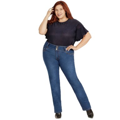JEANS RECTO DE MUJER J71 YASSNE - 1