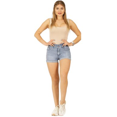 SHORT DE JEANS MUJER J53 YASSNE - 1
