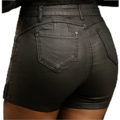FALDA SHORT MUJER MEGABAZAR NEGRO J2060 J60 YASSNE - 3