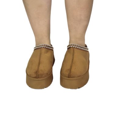 PANTUFLA CON CHIPORRO DE MUJER INVIERNO 03 YASSNE CAFE - 3