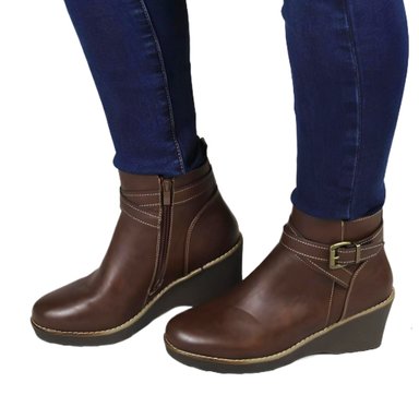 BOTIN DE MUJER INVIERNO 72 YASSNE CAFE - 2
