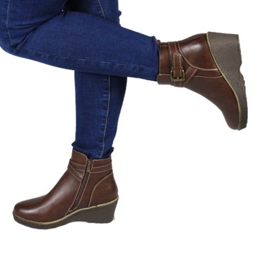 BOTIN DE MUJER INVIERNO 72 YASSNE CAFE - 3