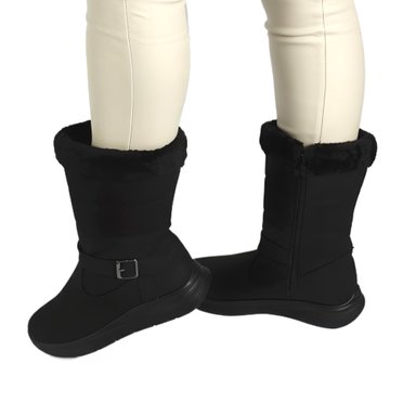 BOTA DE MUJER INVIERNO 10 YASSNE NEGRO - 1