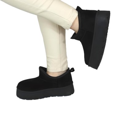 PANTUFLA CON CHIPORRO DE MUJER 16 YASSNE NEGRO - 1