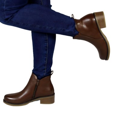 BOTIN DE MUJER INVIERNO 13 YASSNE CAFE - 2