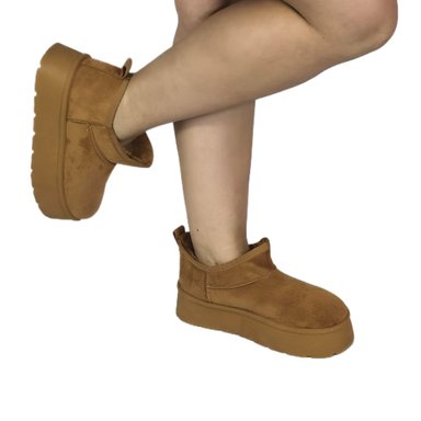 PANTUFLA CON CHIPORRO DE MUJER 16 YASSNE CAFE - 1