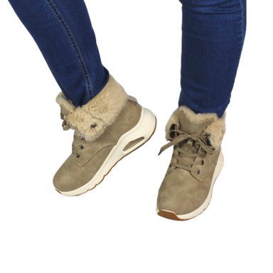 ZAPATILLA OUTDOOR DE MUJER INVIERNO 32 YASSNE GRIS - 1