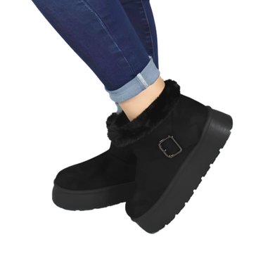 BOTA DE MUJER INVIERNO 14 YASSNE NEGRO - 4