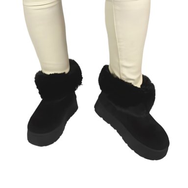 PANTUBOTA BOTIN DE MUJER INVIERNO 13 YASSNE NEGRO - 4