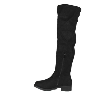 BOTA LARGA GAMUZA MUJER 32 YASSNE NEGRO - 4