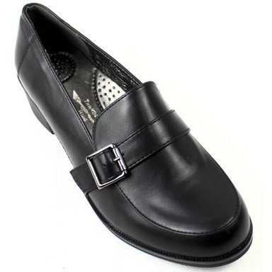 MOCASINES DE MUJER TACO BAJO B56 YASSNE NEGRO - 2