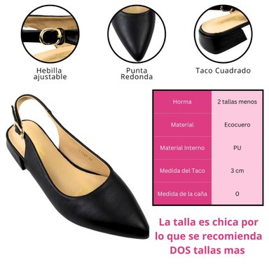ZAPATOS SLINGBACK DE MUJER CON PUNTA FINA YASSNE BEIGE - 4