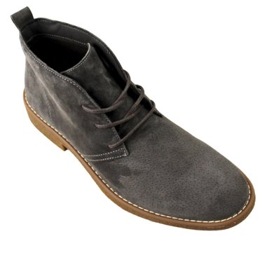 BOTINES CHELSEA DE HOMBRE CON CORDONES L12 GRIS - 2