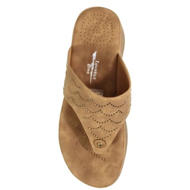 SANDALIA CASUAL MUJER PLATAFORMA Y DISEÑO 0419-5 CHOCOLATE - 4