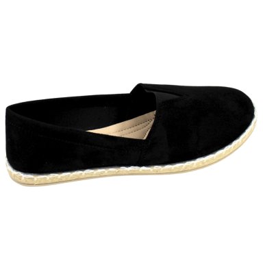 ALPARGATAS MUJER COMODAS PARA VERANO YASSNE QM2510 NEGRO - 3