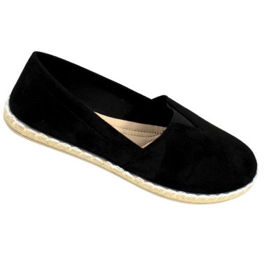 ALPARGATAS MUJER COMODAS PARA VERANO YASSNE QM2510 NEGRO - 4