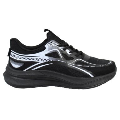 ZAPATILLAS DE HOMBRE CON SUELA ACOLCHADA PG5221 NEGRO - 1