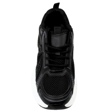ZAPATILLAS CHUNKY DE MUJER CON BRILLOS PG5249 NEGRO - 2