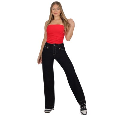 JEANS MUJER RECTO WIDE LEG J9987 - 2