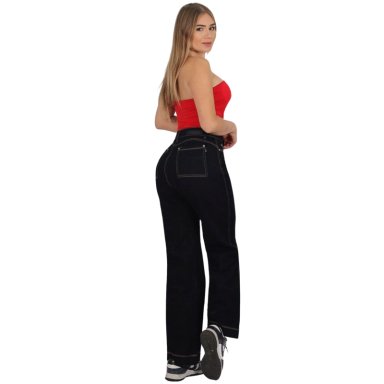 JEANS MUJER RECTO WIDE LEG J9987 - 3