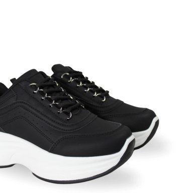 ZAPATILLA PLATAFORMA MUJER PG5342 NEGRO - 9