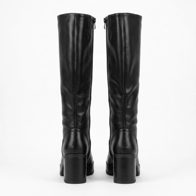 BOTA MUJER PLATAFORMA TACO ANCHO PG24315 - 6