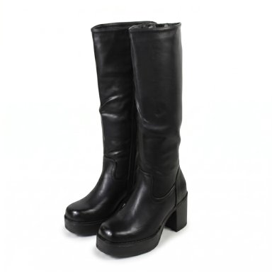 BOTA MUJER PLATAFORMA TACO ANCHO PG24315 - 7