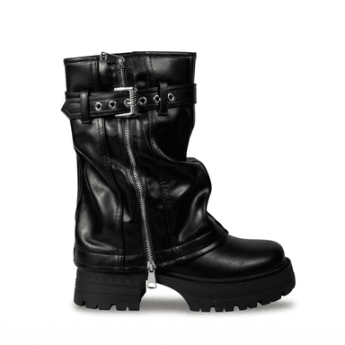 BOTA MUJER BIKER PLATAFORMA PG24280 - 1