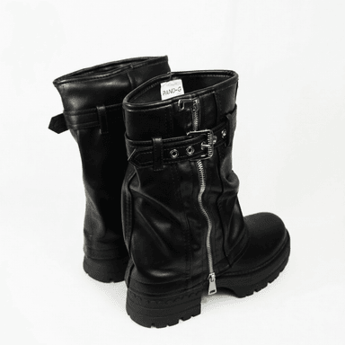 BOTA MUJER BIKER PLATAFORMA PG24280 - 4