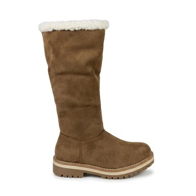 BOTA MUJER LARGA DE GAMUZA CHIPORRO  PG24319 - 1