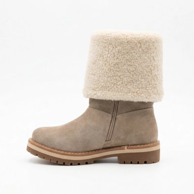 BOTA MUJER LARGA DE GAMUZA CHIPORRO  PG24319 - 7