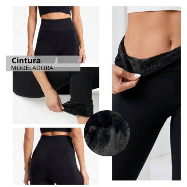 CALZA MUJER TE RMICA FORRADA CON POLAR POLIMIDA INVIERNO - 6