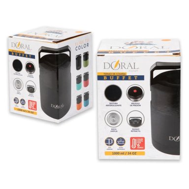 TERMO DE COMIDA BUFFET 1000ML MARCA DORAL - 4